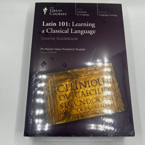 The Great Courses Other - The Great Courses Latin 101 Learning a Classical Language DVD Guidebook 2201 NEW